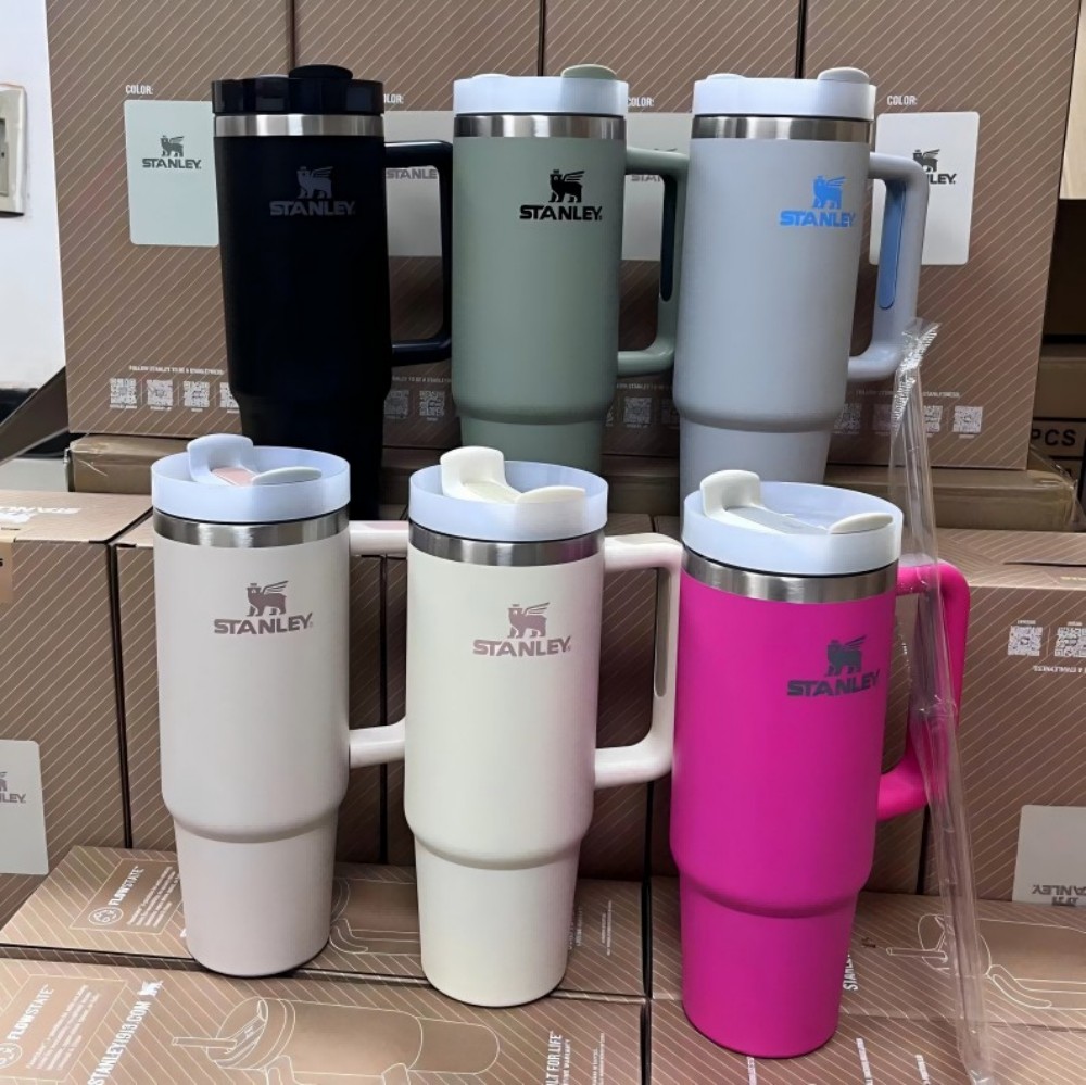 스탠리 30oz 손잡이 텀블러 대용량 빨대텀블러 보온보냉 커플텀블러 이미지 3