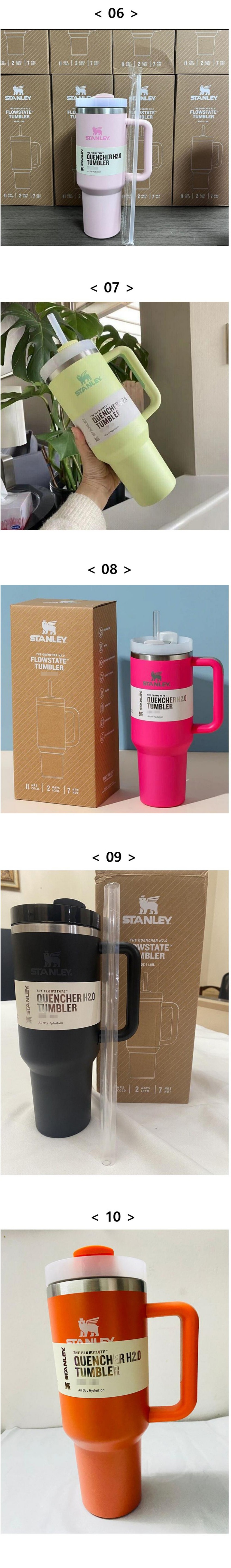 스탠리 30oz 손잡이 텀블러 대용량 빨대텀블러 보온보냉 커플텀블러 이미지 5
