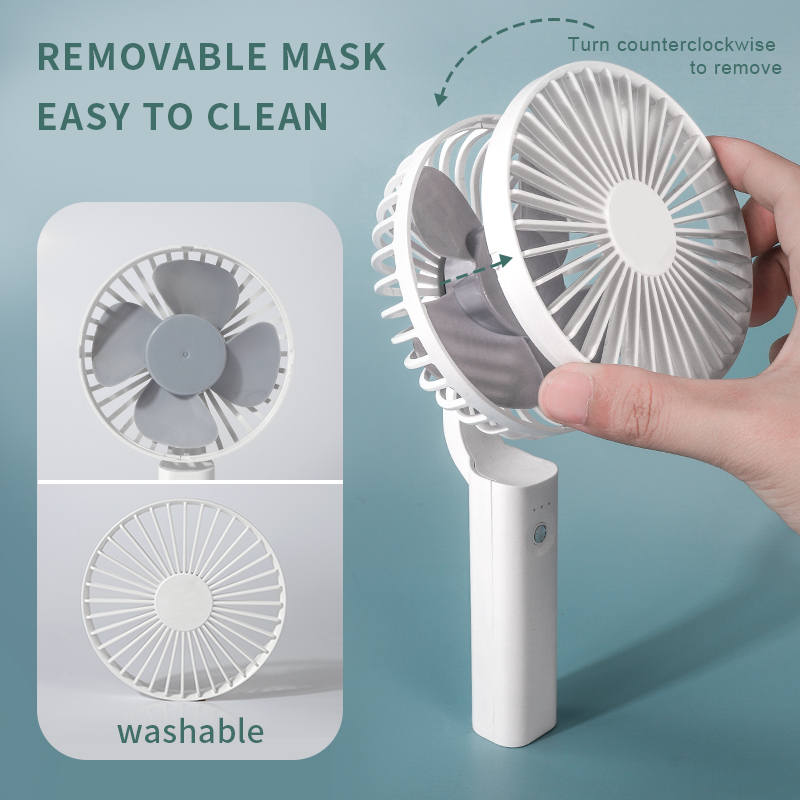 喷雾摇头风扇桌面手持两用无刷电机