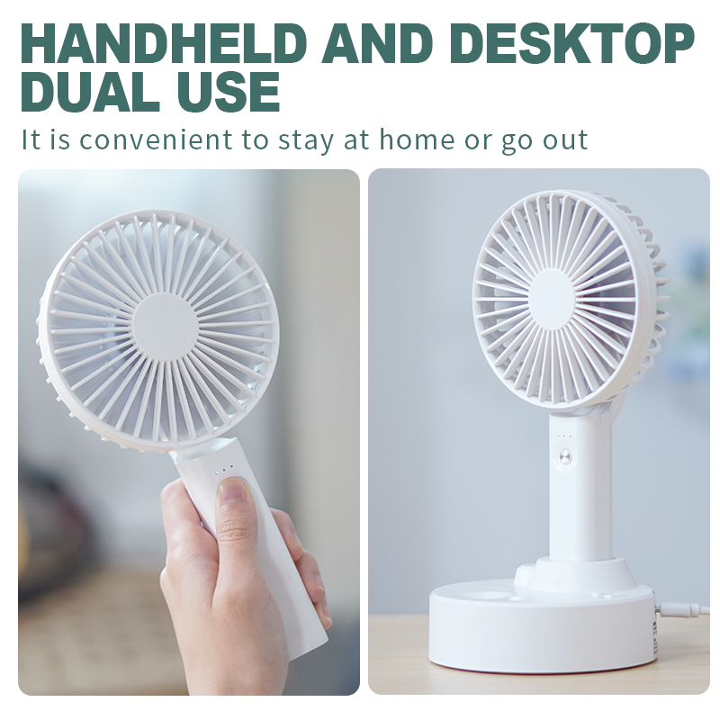 喷雾摇头风扇桌面手持两用无刷电机
