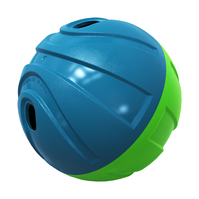 亚马逊速卖通跨境新品TIKTOK宠物用品爆款怪叫发声漏食篮球狗益智玩具