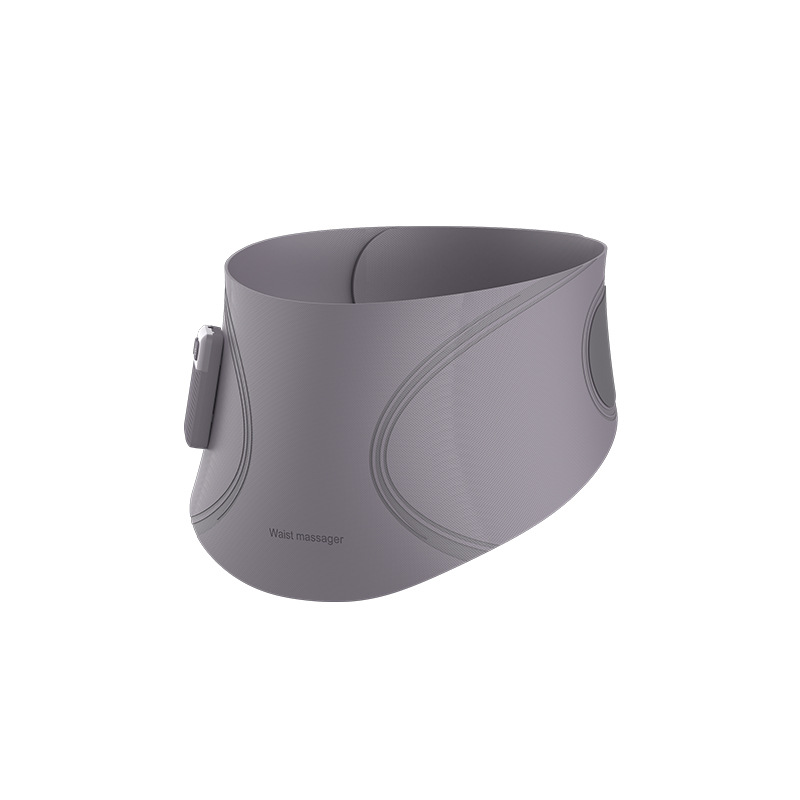 亚马逊定制腰部按摩仪震动按摩  红光热敷缓解生理期疼痛暖宫腰带姨妈神器欧美外贸