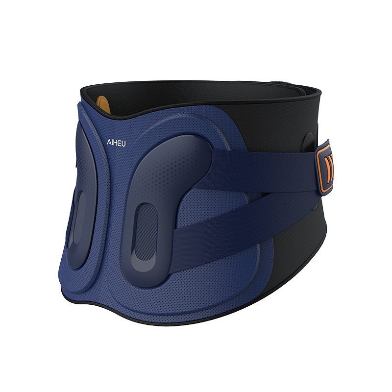 外贸定制EMS脉冲腰部按摩器健腹加热暴汗按摩塑形腰带支撑护腰围