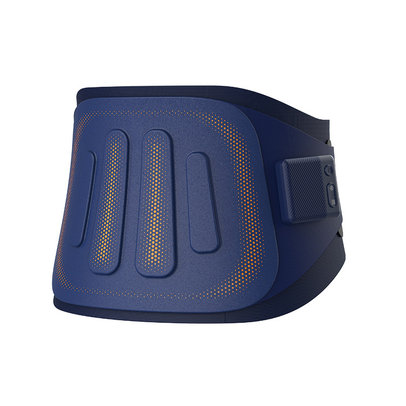 亚马逊腰部按摩器支撑按摩腰带护腰带 热敷腰疼舒缓腰背按摩仪热敷按摩外贸货源