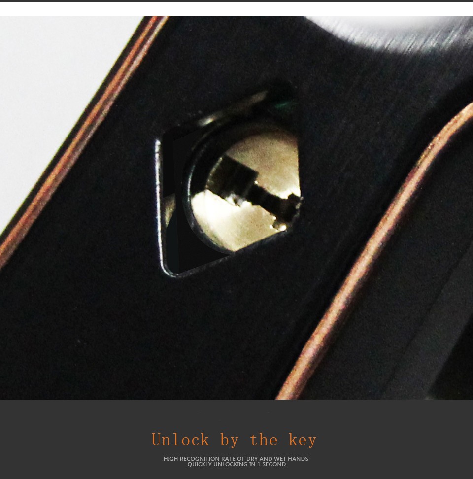 指纹密码蓝牙APP把手指纹锁