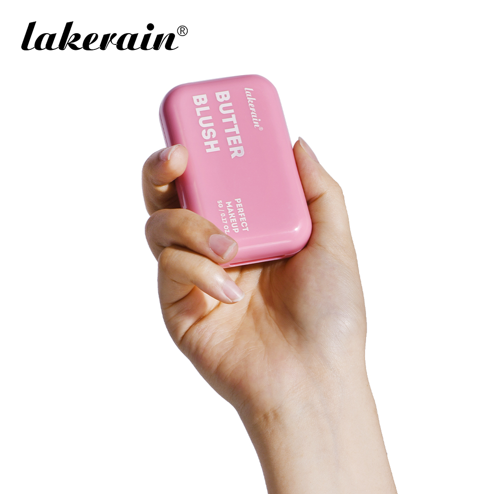 lakerain源头工厂跨境爆款黄油腮红膏 自然显色氛围感腮红 高光提亮胭脂