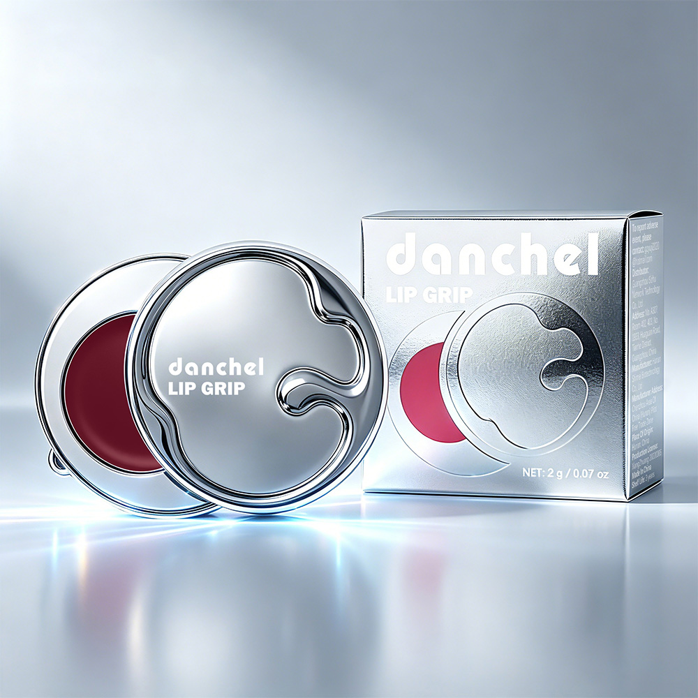danchel跨境源头工厂有色磁吸唇颊两用膏水光亮泽妆效持久锁水润唇修护模糊唇纹支持磁吸便携防丢