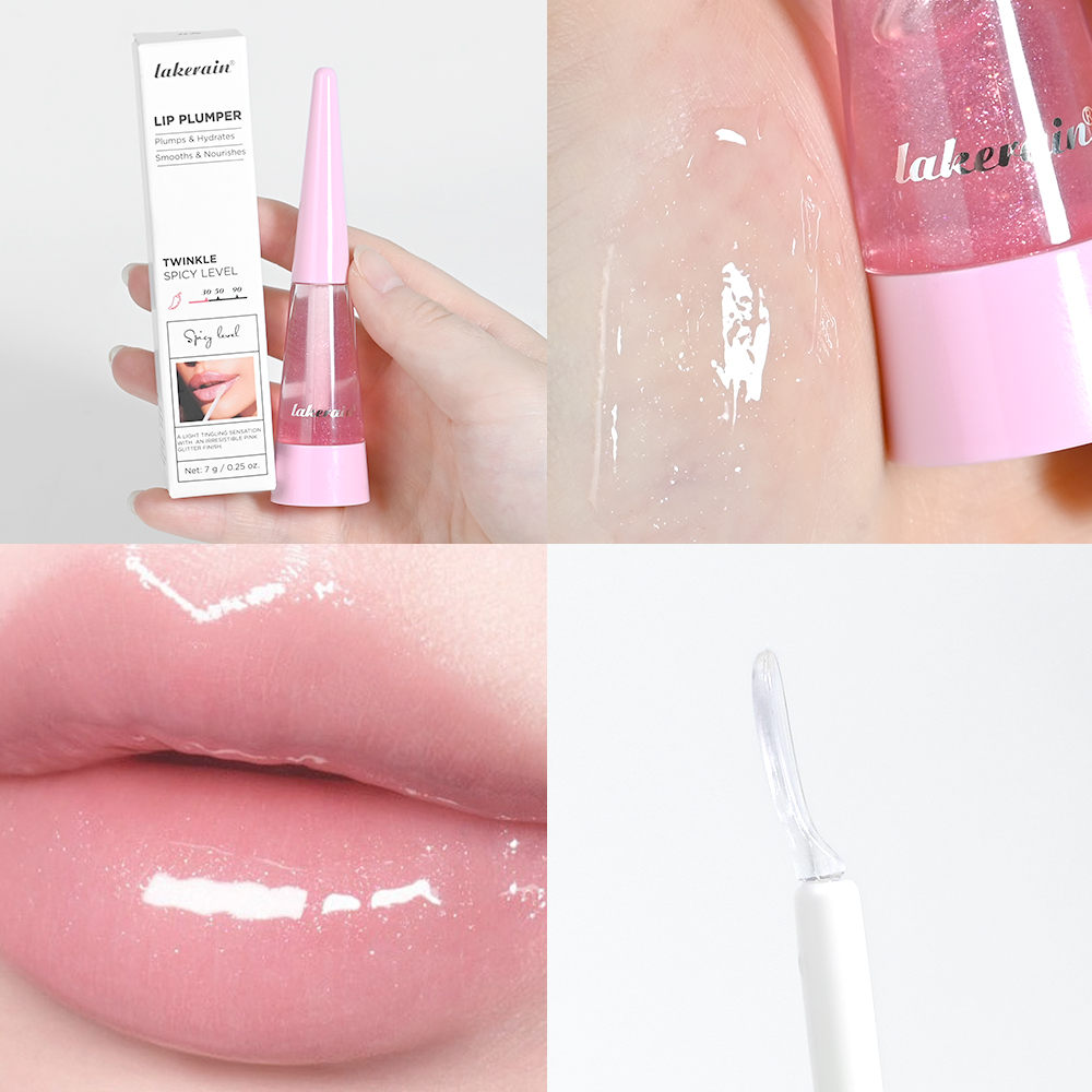 lakerain源头工厂跨境爆款丰唇液滋润保湿护唇油嘟嘟唇