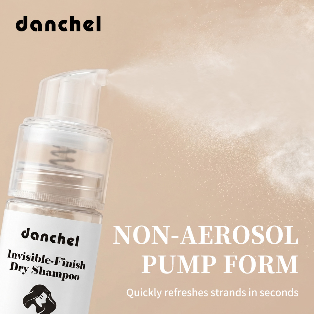 danchel源头工厂跨境新品蛋白干发粉蓬松刘海免洗控油干发喷雾懒人干发蓬蓬粉