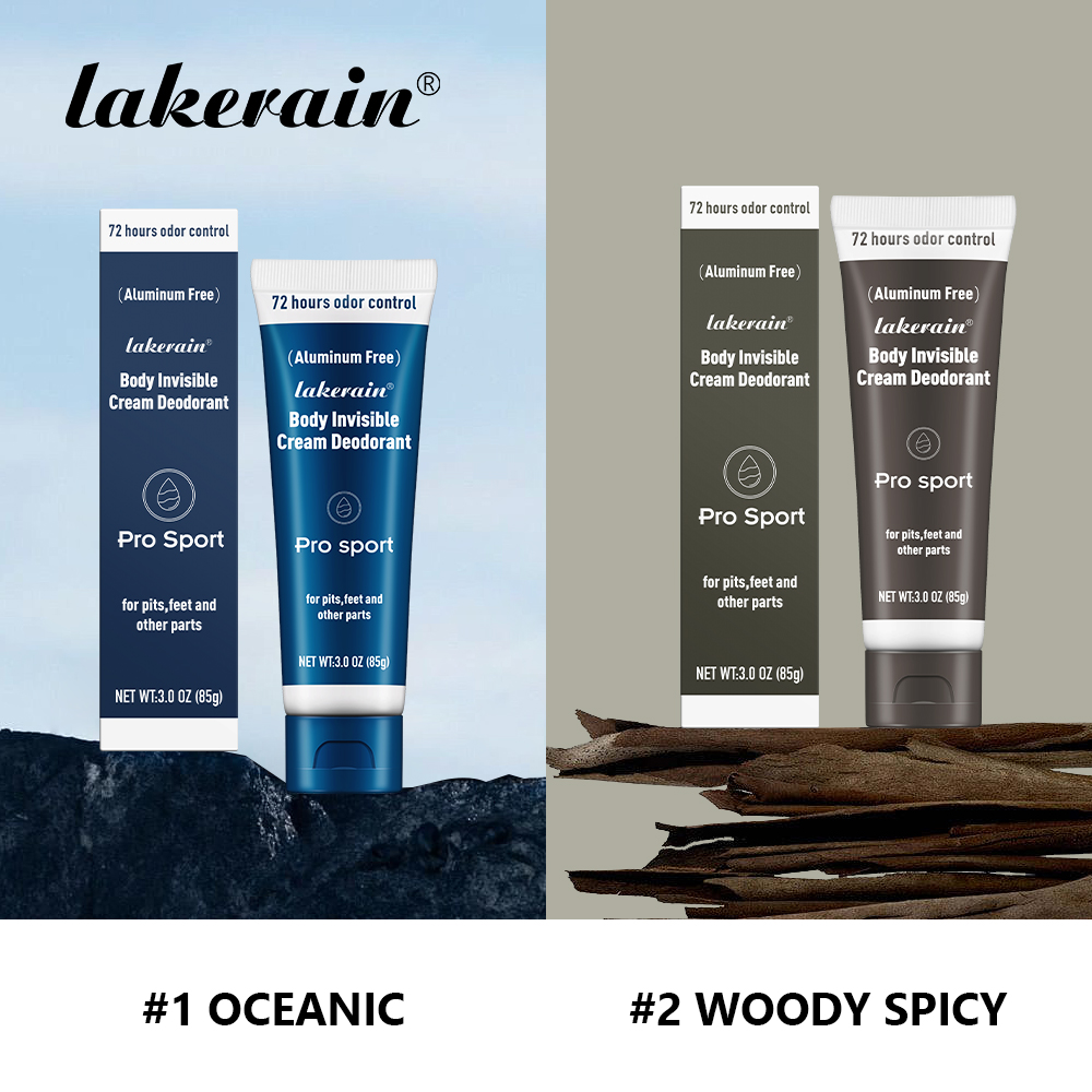  lakerain源头工厂跨境爆款奶油除臭剂（男款）