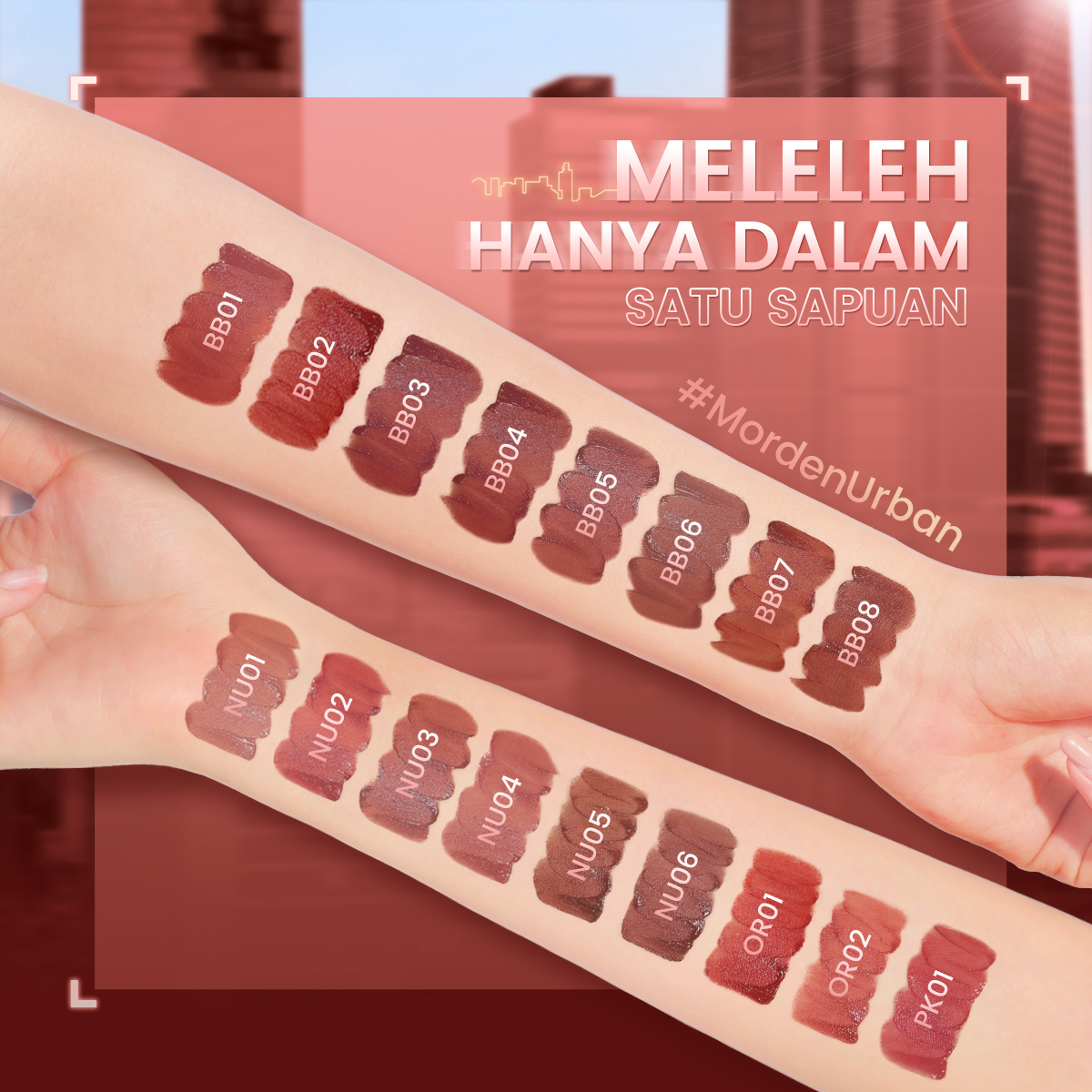 FOCALLURE丝绒唇釉雾面易上色哑光口红跨境电商不易掉色口红批发