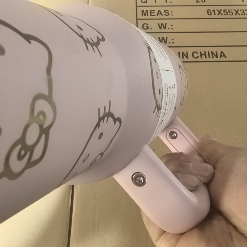 키티 스탠리 텀블러 40oz 1.18L 스테인리스 텀블러 콜드컵 개별포장 이미지 5
