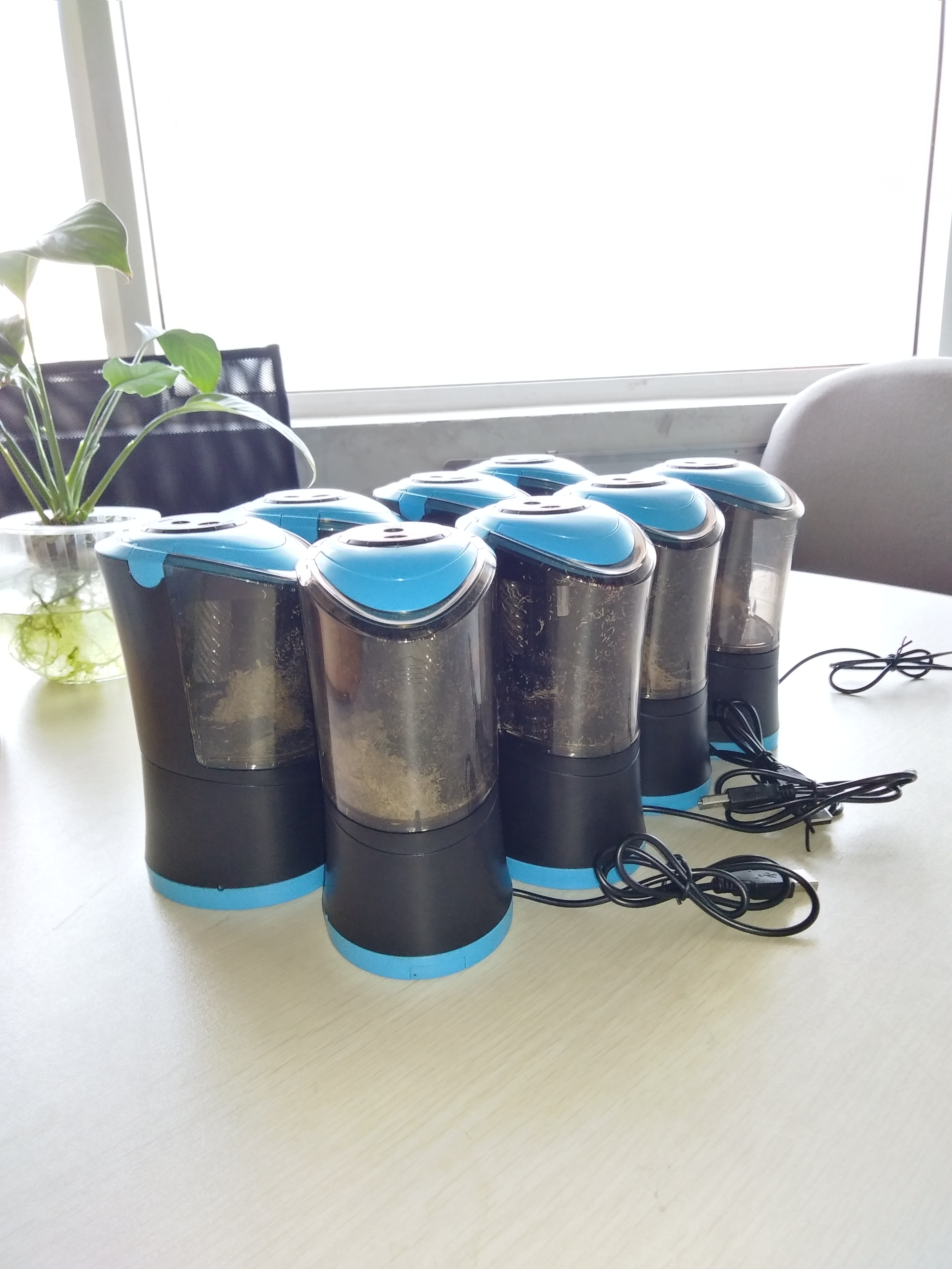 跨境私模素描電動削筆器