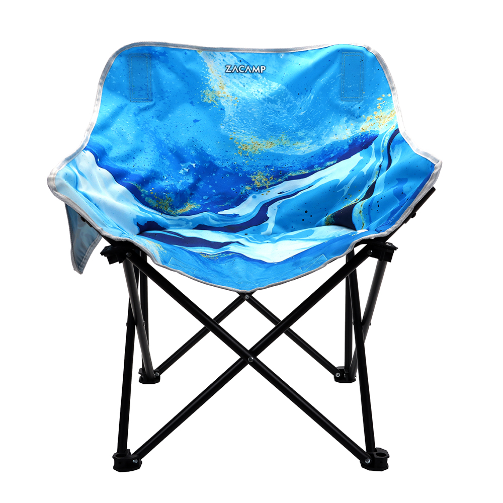 厂家供应折叠椅便捷露营靠背钓鱼舒适透气户外折叠椅子多色可选