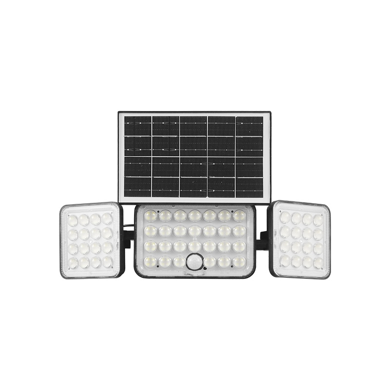 私模三頁太陽能壁燈大功率高亮款戶外防水庭院燈折疊太陽能感應燈