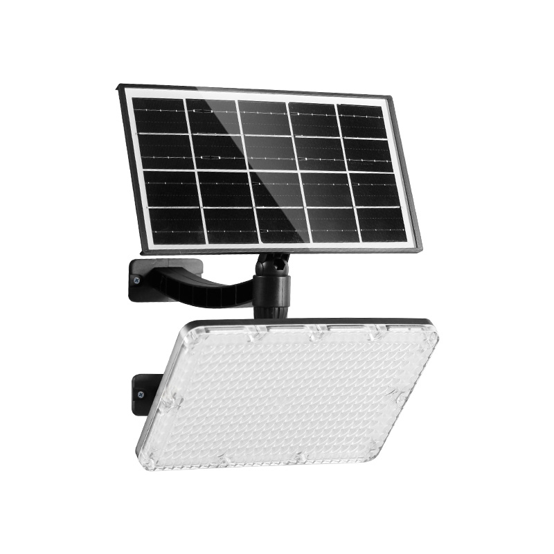 独 家私模长支臂太阳能壁灯人体感应户外防水长臂分体庭院灯外墙led壁灯