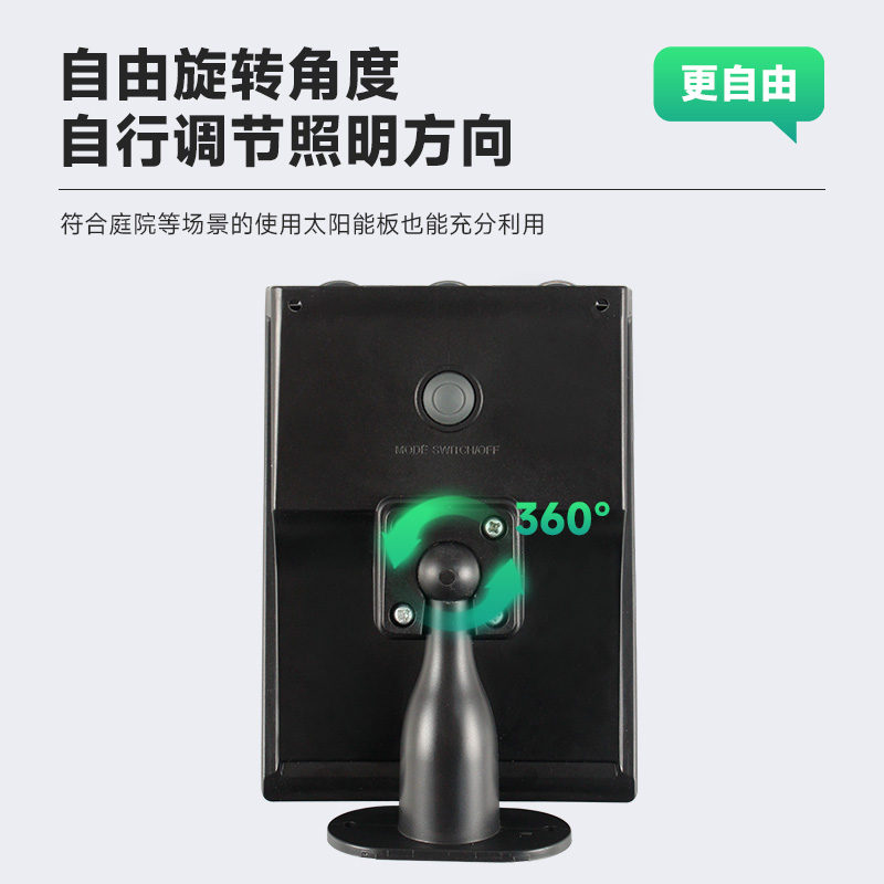 新款跨境太阳能草坪灯IP65防水户外花园小区庭院灯一体化地插壁射灯